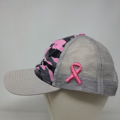 Advance Auto Parts Women's Pink Camo Snapback Mesh Back Hat OSFM Embroidered