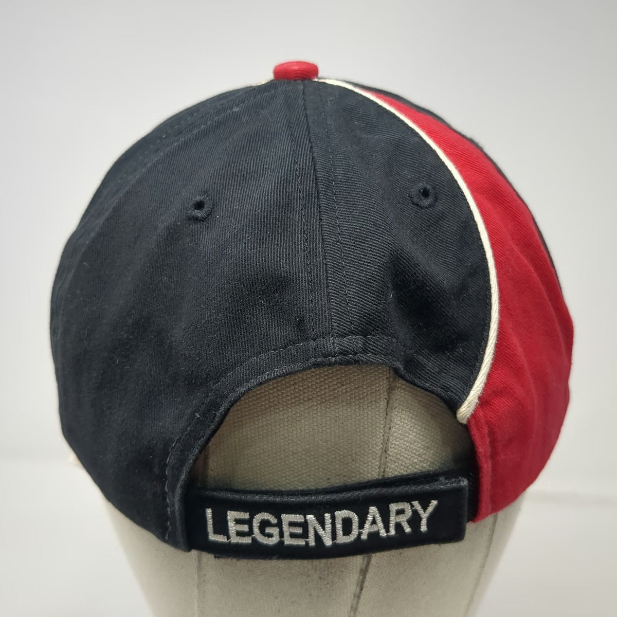 Peterbilt Baseball Cap Black Red One Size Class Pays Legendary Slideback Hat