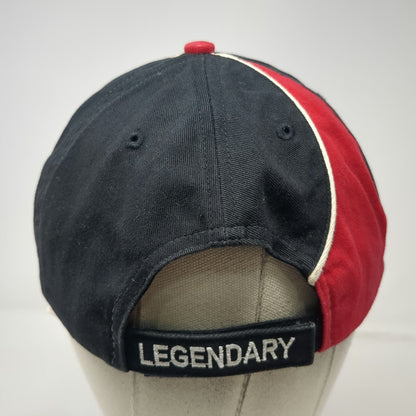 Peterbilt Baseball Cap Black Red One Size Class Pays Legendary Slideback Hat