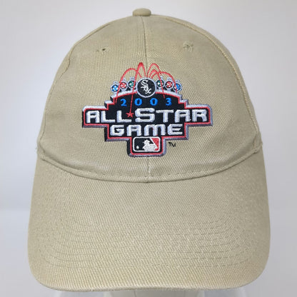 Beige One Size Baseball Cap 2003 MLB All Star Game Chicago White Sox ESPN Radio