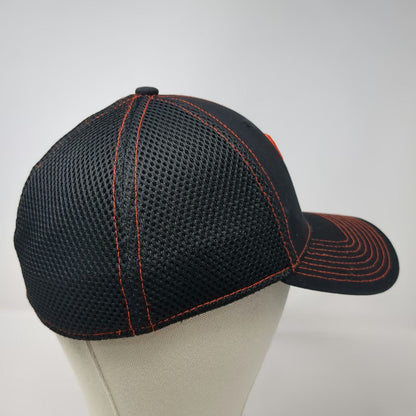 San Francisco Giants MLB New Era Baseball Cap Hat Black Orange M Mesh Stretch