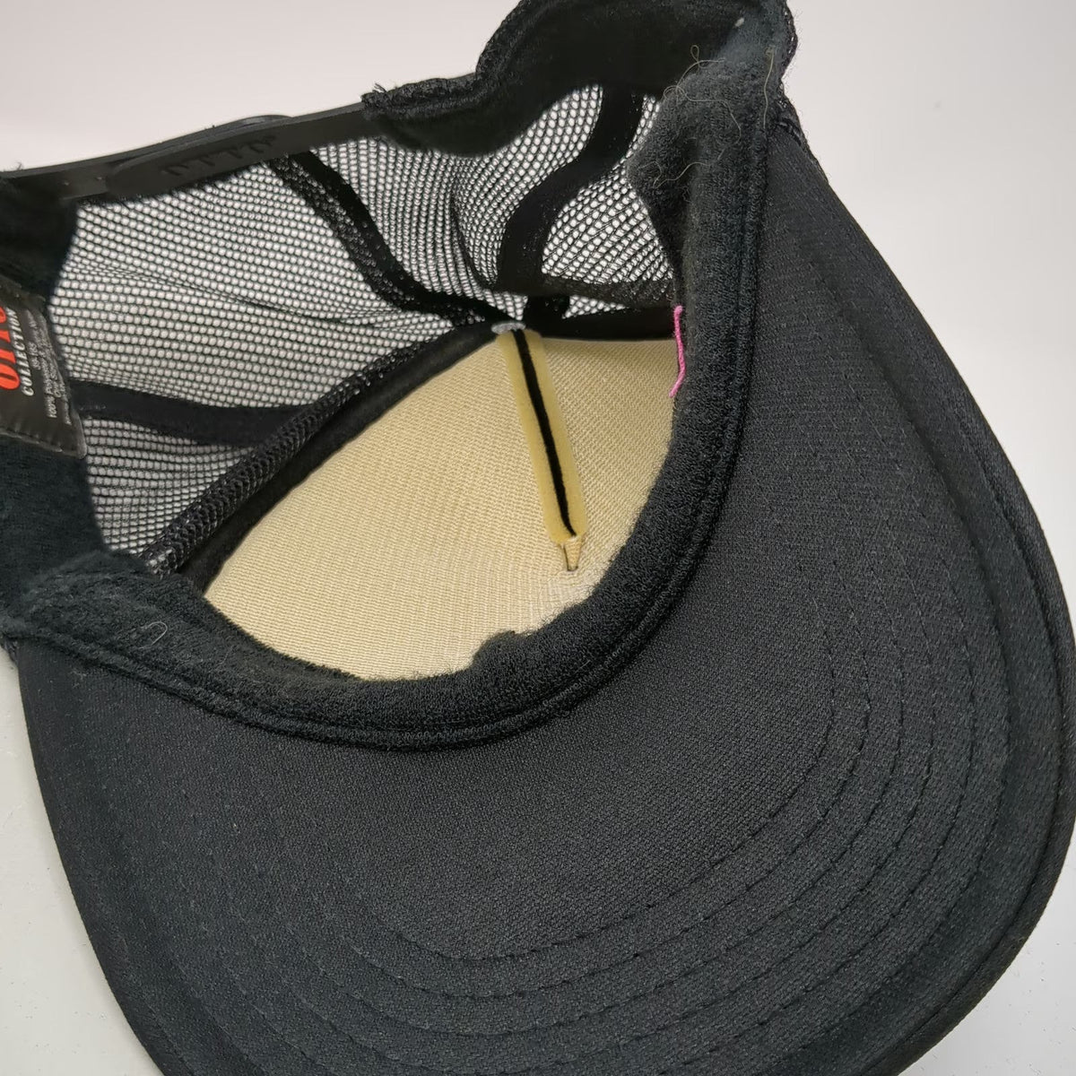 Otto Trucker Hat Black One Size Maui Wave Riders Hawaii Mesh Snapback Surfer