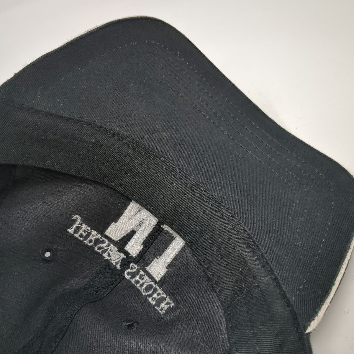 Sherry Baseball Cap Black One Size Jersey Shore NJ Embroidered Strapback Hat
