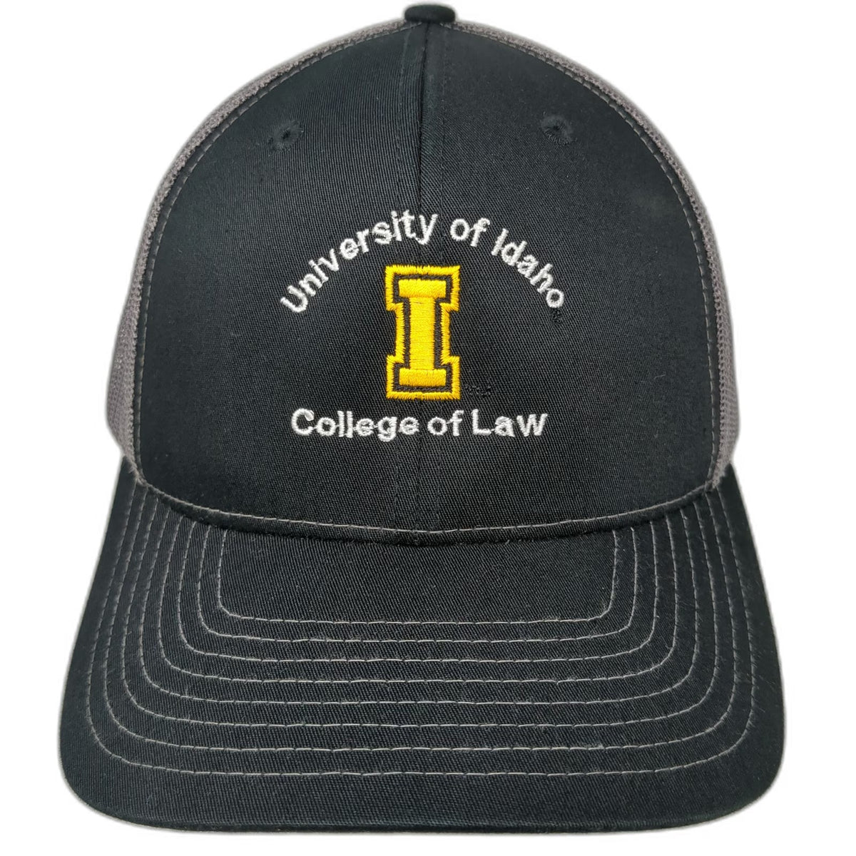 Richardson Trucker Hat Black One Size University of Idaho College of Law