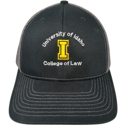 Richardson Trucker Hat Black One Size University of Idaho College of Law
