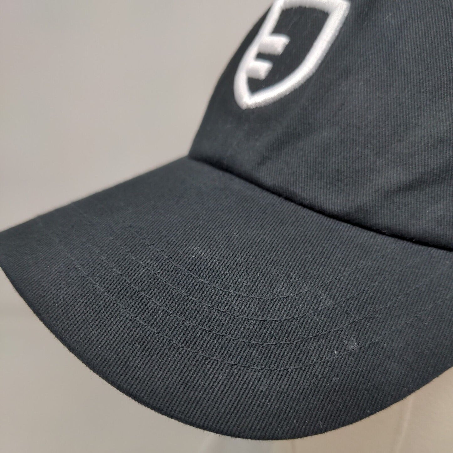The Classics Yupoong Slideback Hat Black One Size Adjustable Embroidered 6 Panel