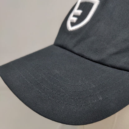 The Classics Yupoong Slideback Hat Black One Size Adjustable Embroidered 6 Panel