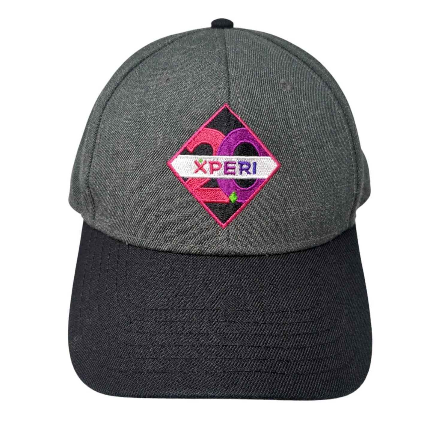 Tivo XPERI 20 Snapback Hat Gray One Size Adjustable Embroidered 6 Panel Otto