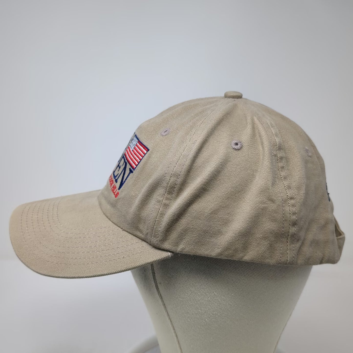 Beige One Size Baseball Cap Hat 2004 US Open Shinnecock Hills Golf USGA Member