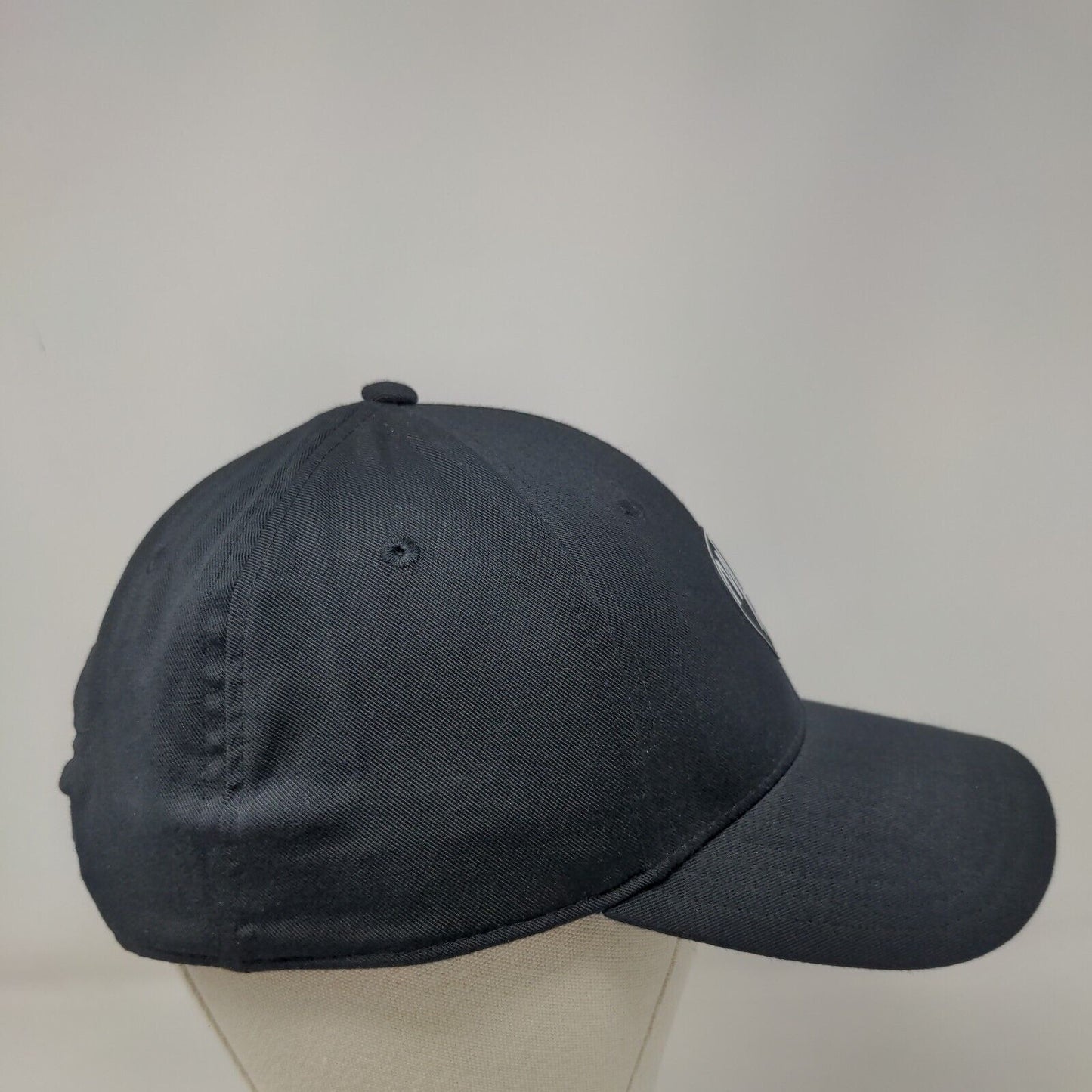 Made 79 Snapback Hat Black OSFA Adjustable 6 Panel Vent Holes TaylorMade