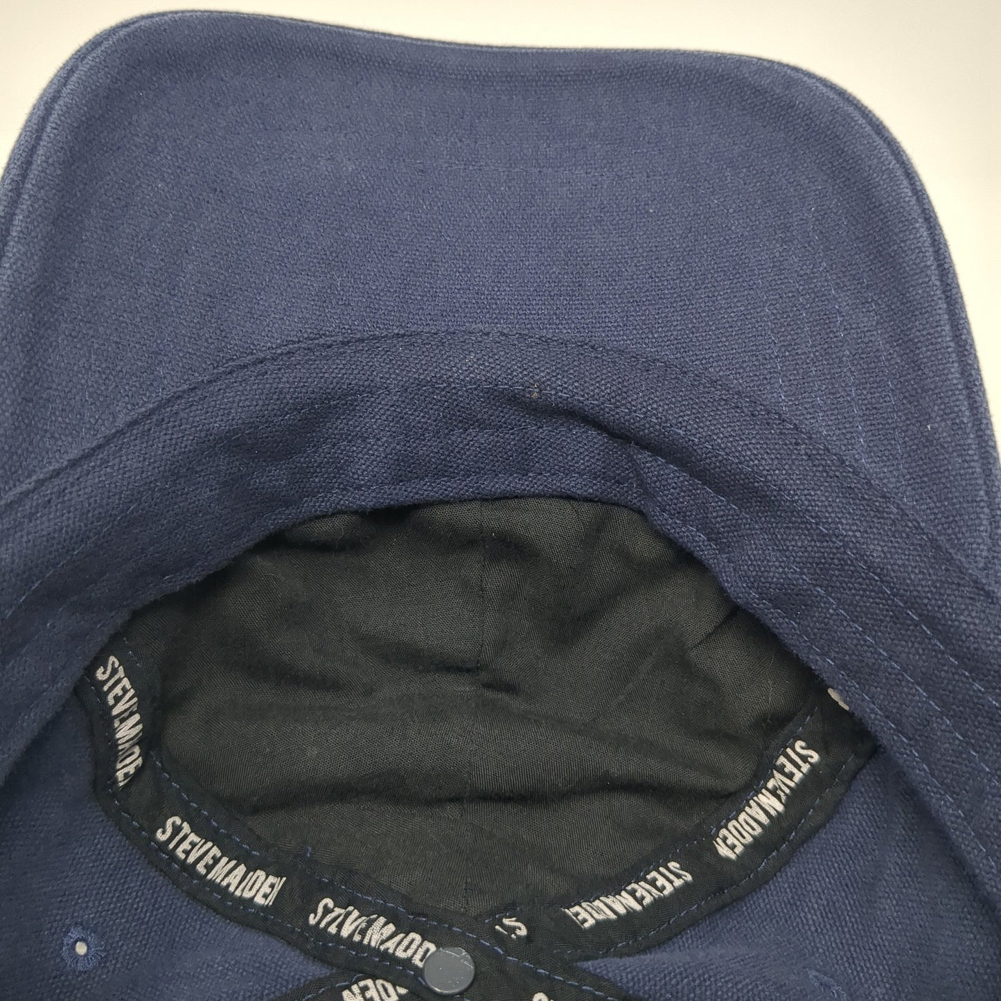 LA Slideback Hat Blue One Size Adjustable Embroidered 6 Panel Steve Madden