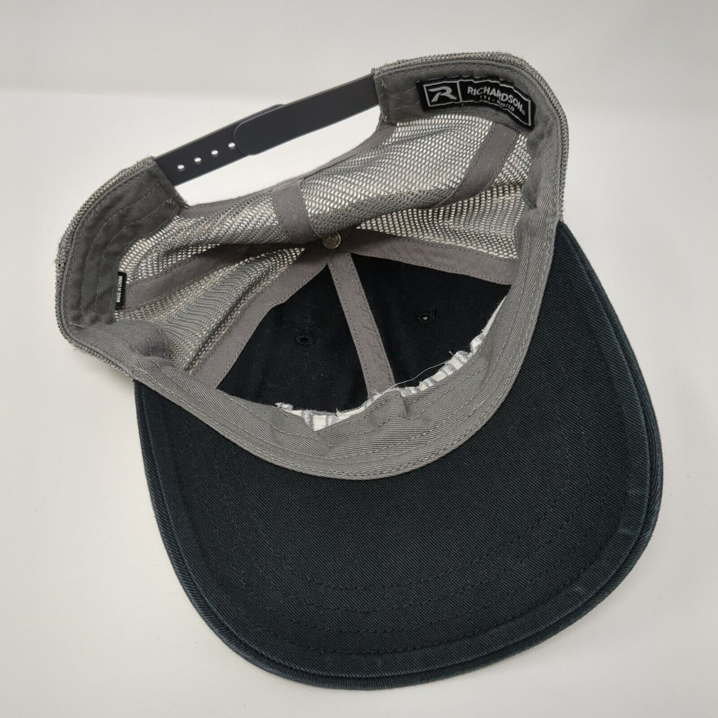 Naked Bread Snapback Trucker Hat Black M/L Mesh Back Embroidered