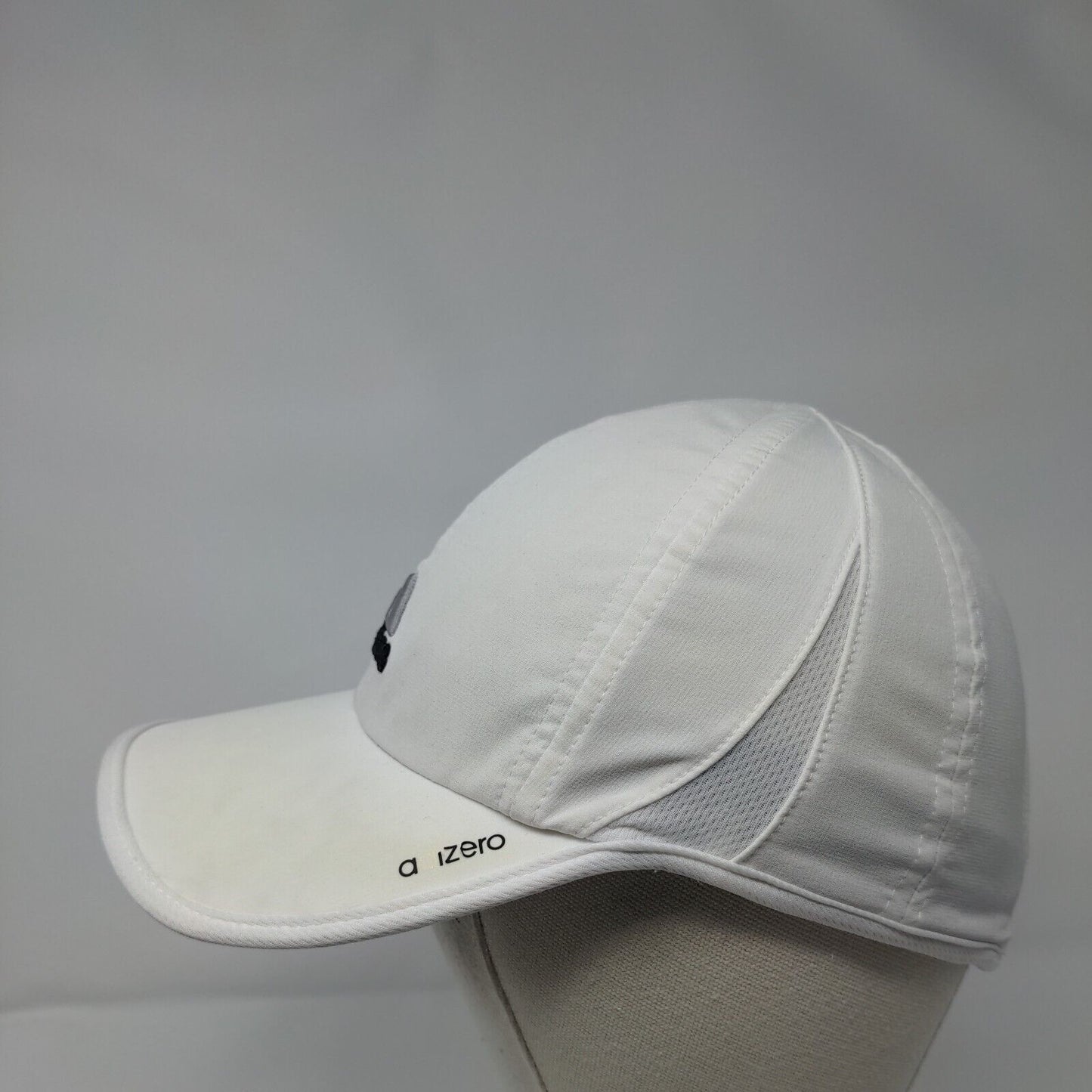 Adidas 3 Stripes Strapback Hat White One Size Solid Adizero Climacool