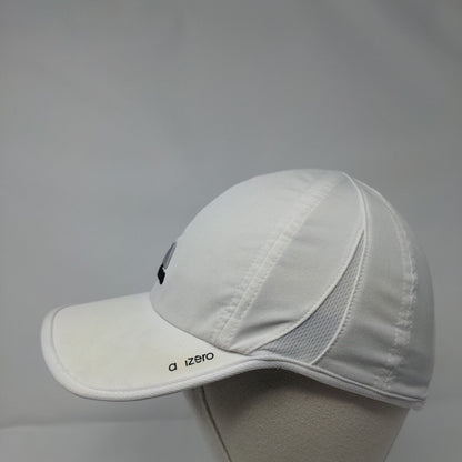 Adidas 3 Stripes Strapback Hat White One Size Solid Adizero Climacool