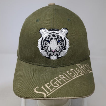 Mirage Las Vegas Baseball Cap Green One Size Siegfried & Roy White Tiger Hat