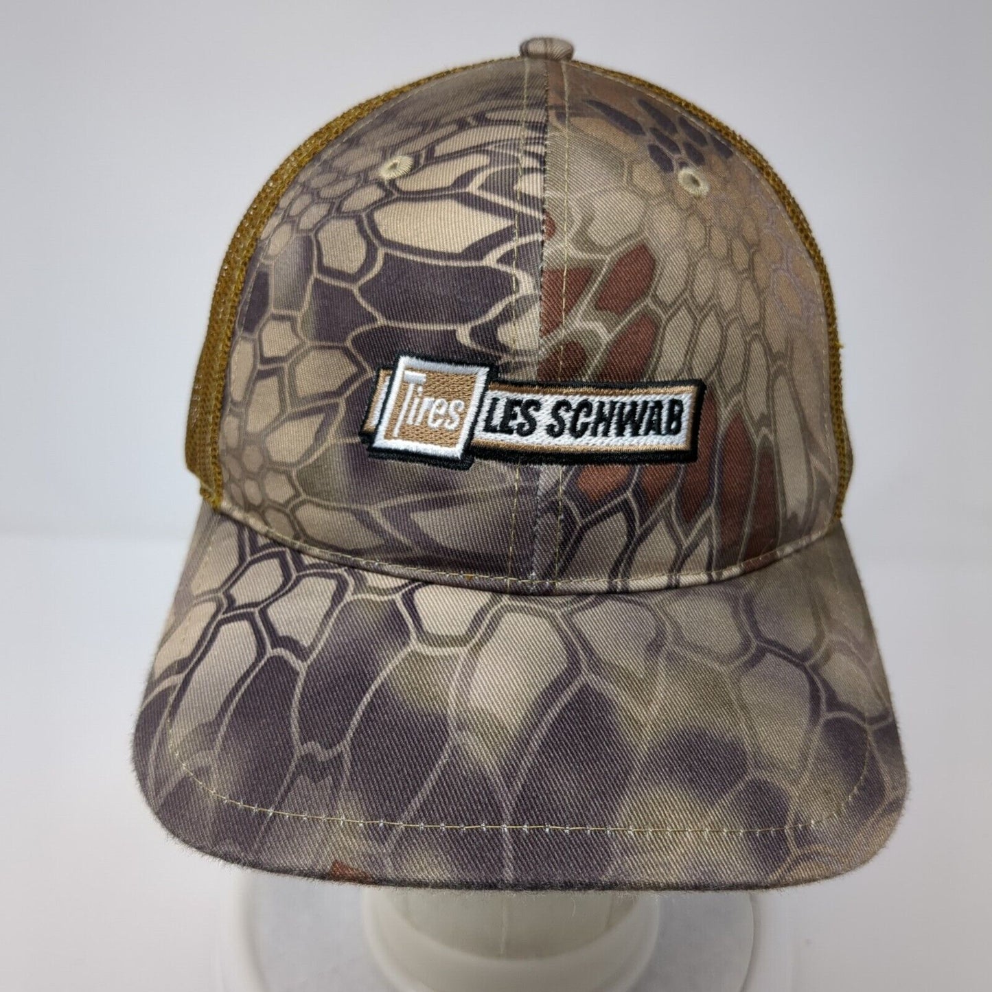 Tires Les Schwab Kryptek Snapback Trucker Hat Camouflage One Size Richardson