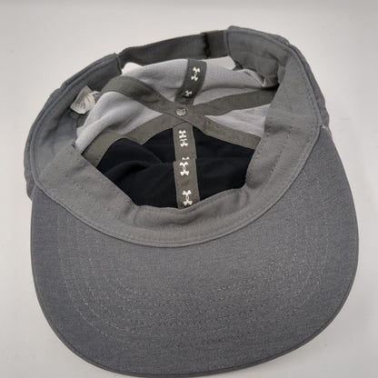 Under Armour Women's Slideback Hat Gray One Size Adjustable Embroidered 6 Panel