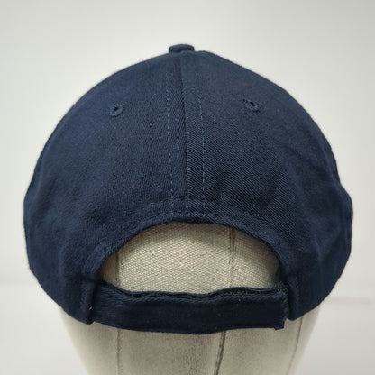 America's Navy Forged by the Sea Baseball Cap Blue One Size Hat Logo USA Made