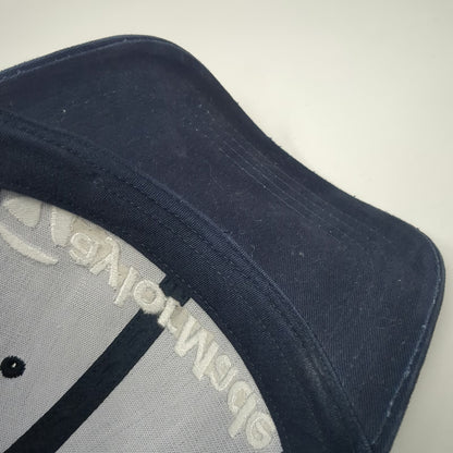 TaylorMade Baseball Cap Blue One Size J&L Electric Logo Adjustable Slideback Hat