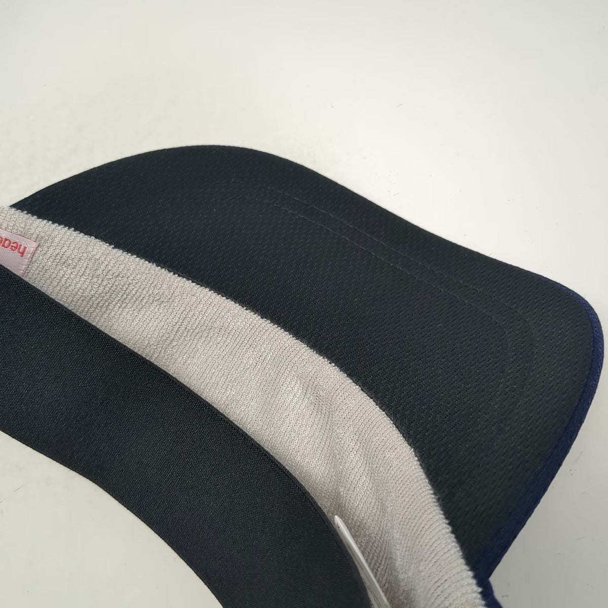 Headsweats Visor Blue One Size Elastic Back Performance Mesh Sweatband Hat