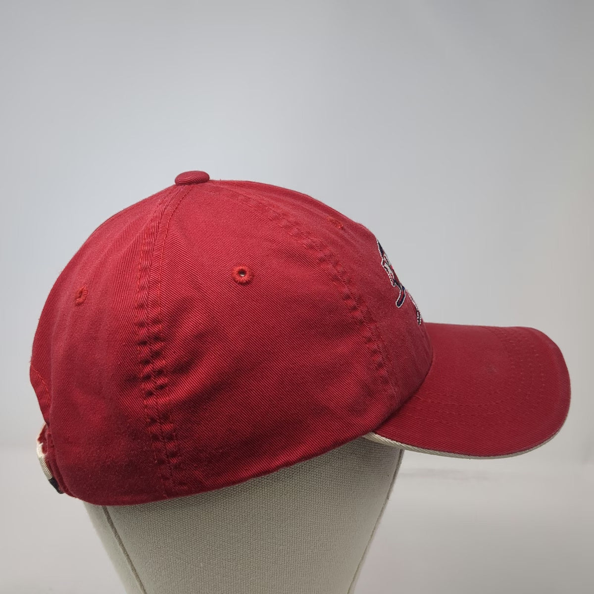 Port Authority Adventure Motorsports Baseball Cap Red One Size Slideback Hat