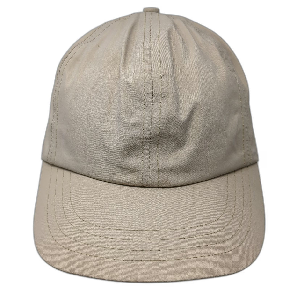 Columbia Baseball Cap Beige XL Strapback Performance USA Fishing Hat Viintage