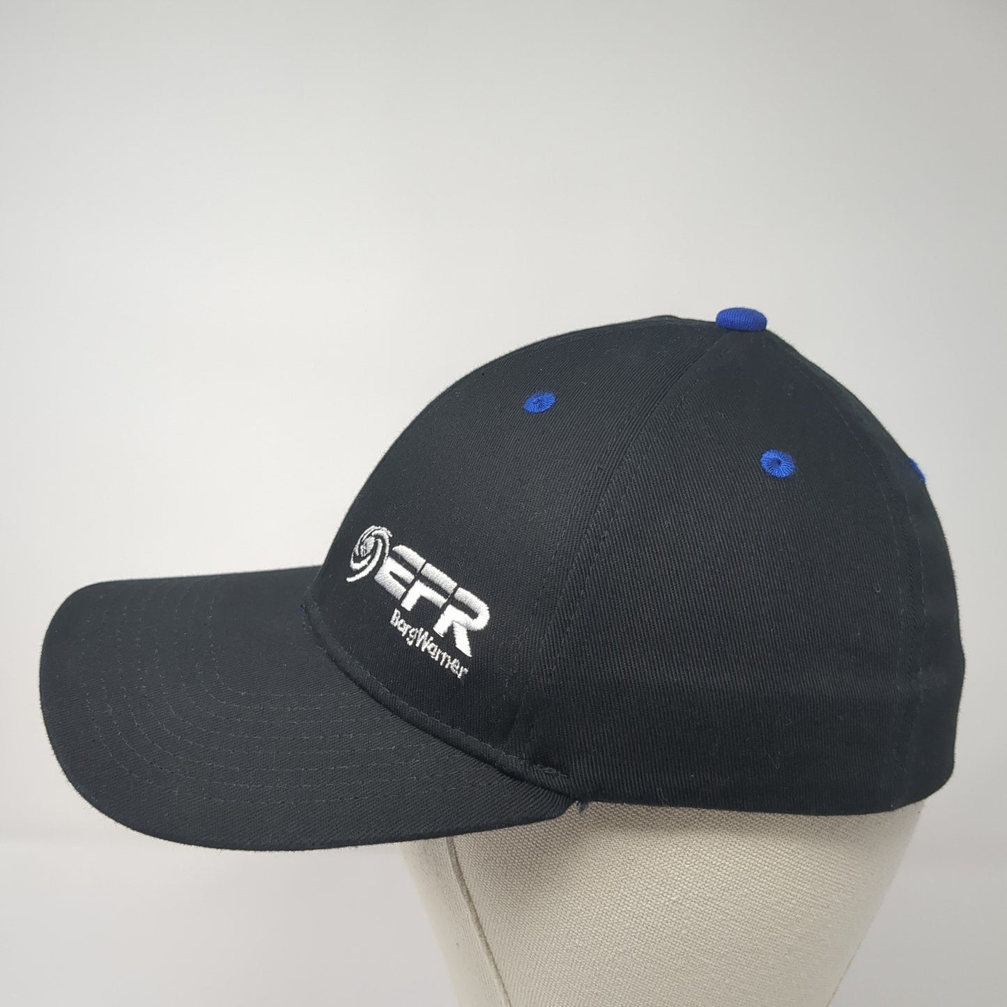 EFR BorgWarner Fitted Hat Black XL Embroidered Engineered For Racing