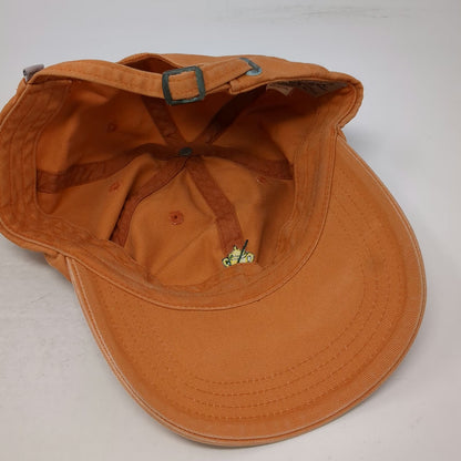 Imperial Baseball Cap Orange OSFM Slideback Cotton Golf Trophy Logo Hat Sport