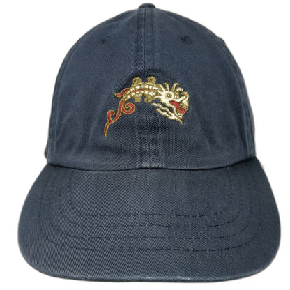 Canyon River Blues Baseball Cap Blue One Size Dragon Embroidery Strapback Hat