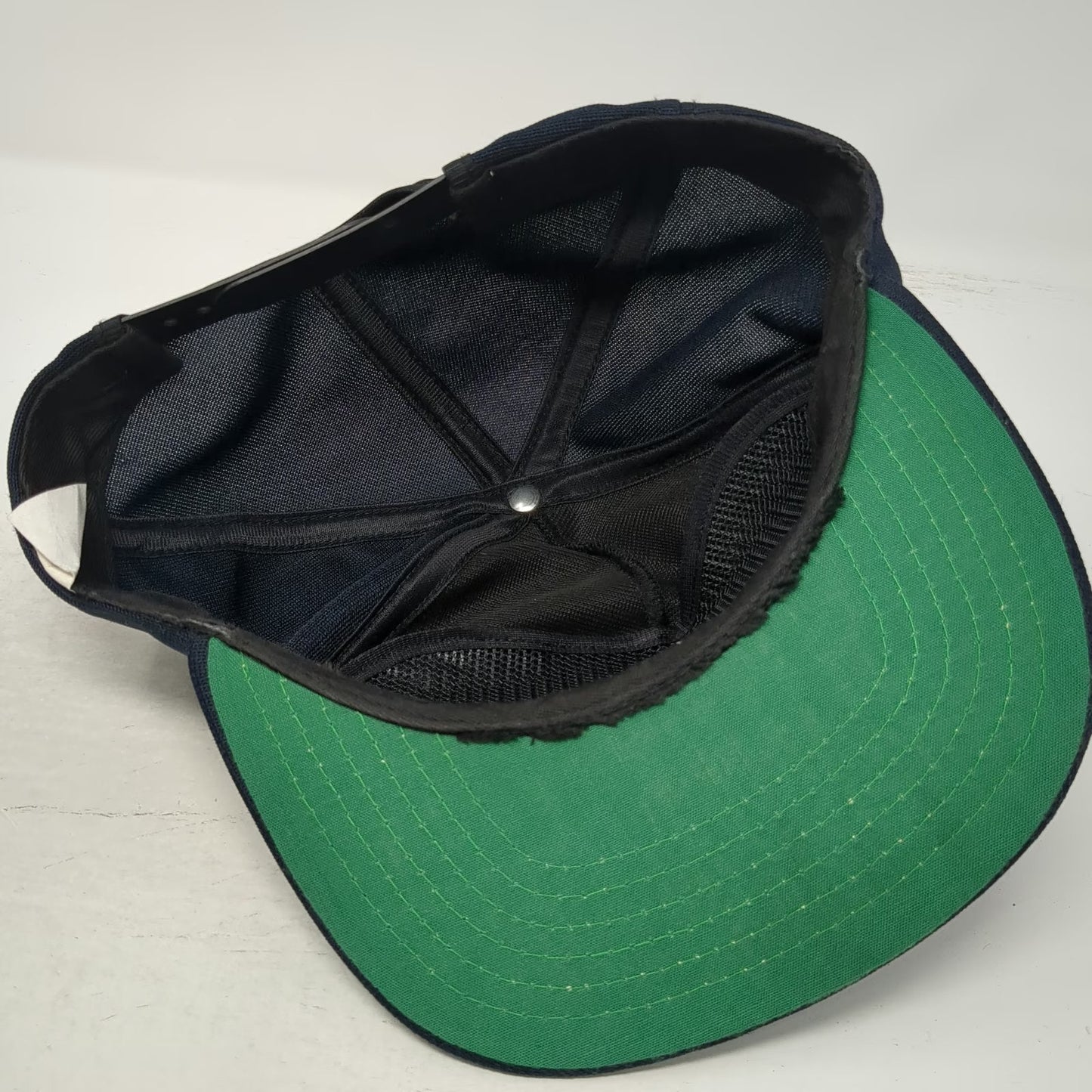 CAP-IO USS Sierra AD-18 Decommissioning Crew Ship Blue One Size Snapback Hat