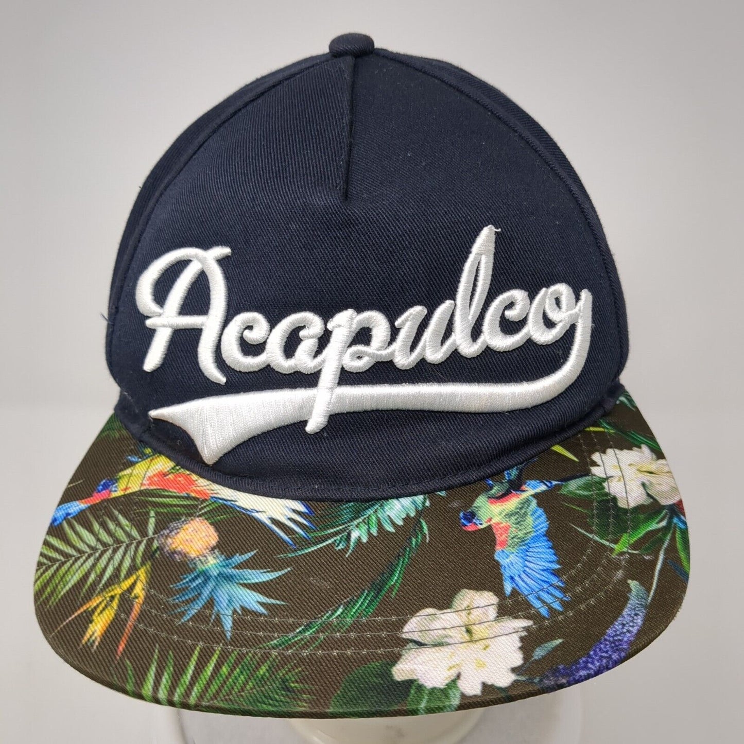 Acapulco Snapback Hat Multi One Size Embroidered Tropical Divided by H&M