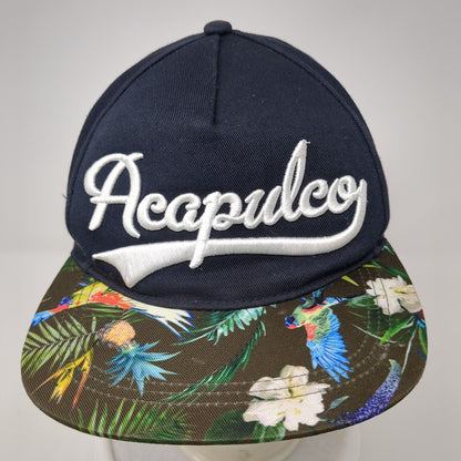 Acapulco Snapback Hat Multi One Size Embroidered Tropical Divided by H&M