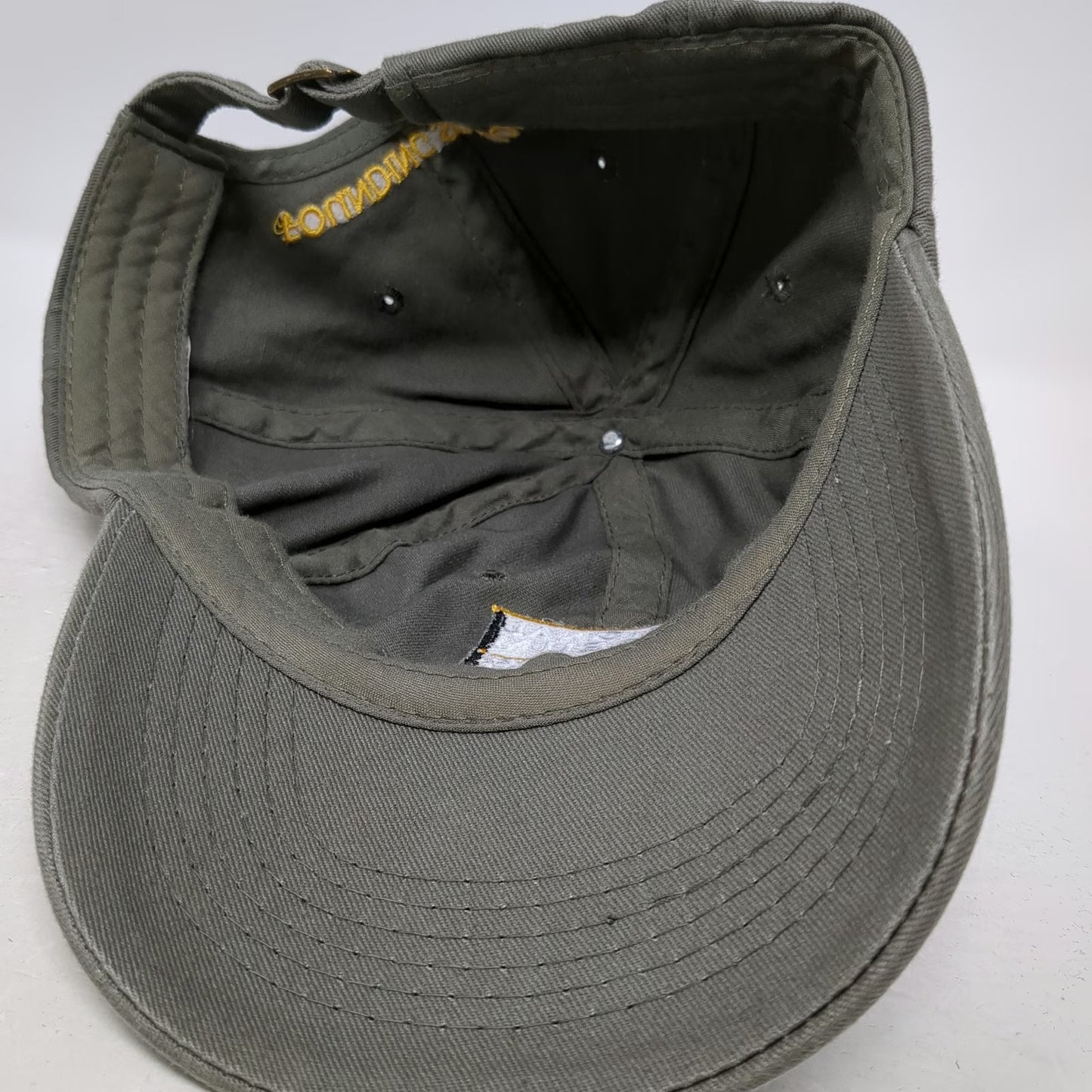 National Museum United States Army Green One Size Baseball Cap Hat Sponsor Logo