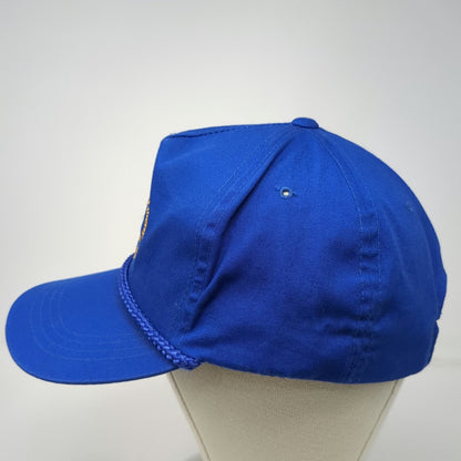 Yupoong 5 Panel Blue One Size Hat Birthplace American Liberty Lexington MA Rope