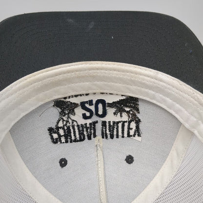 Richardson Trucker Hat Gray White One Size Central Valley Bucks Bulls Deer Elk