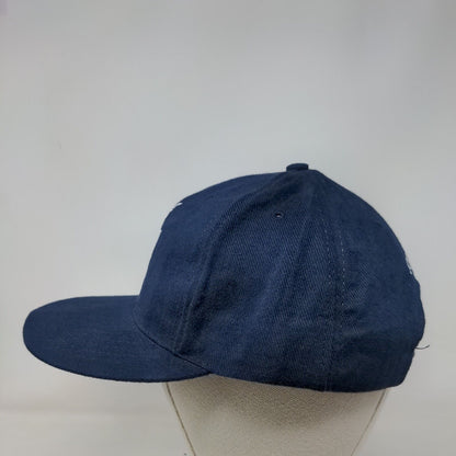 Johnstone Slideback Hat Blue One Size Embroidered Logo American Needle