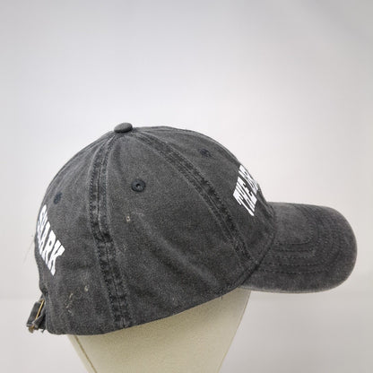 The Great Whites Poopa Shark Slideback Hat Gray One Size Adjustable 6 Panel