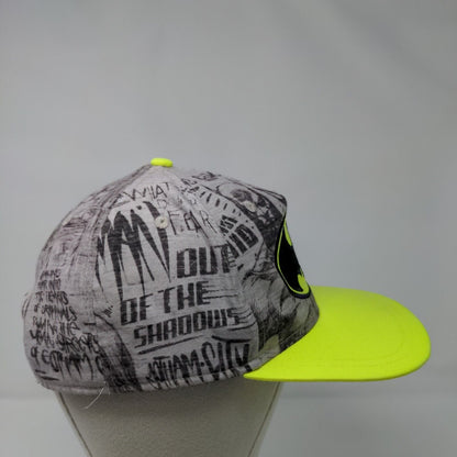Batman Snapback Hat Multi Youth OSFM Adjustable Embroidered DC Comics