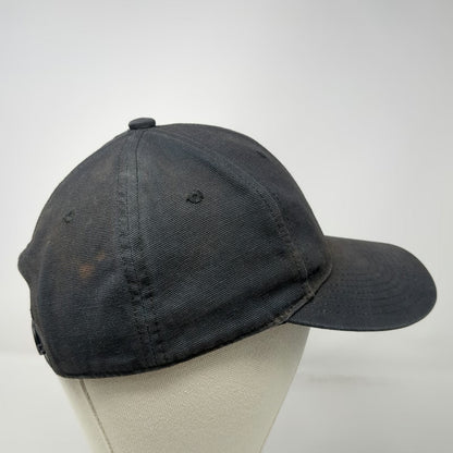 Dickies Snapback Black One Size Genuine Logo Patch Cotton Workwear 6 Panel Hat