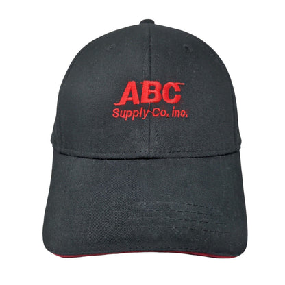 ABC Supply Co. Inc. Strapback Hat Black One Size Embroidered Cap America