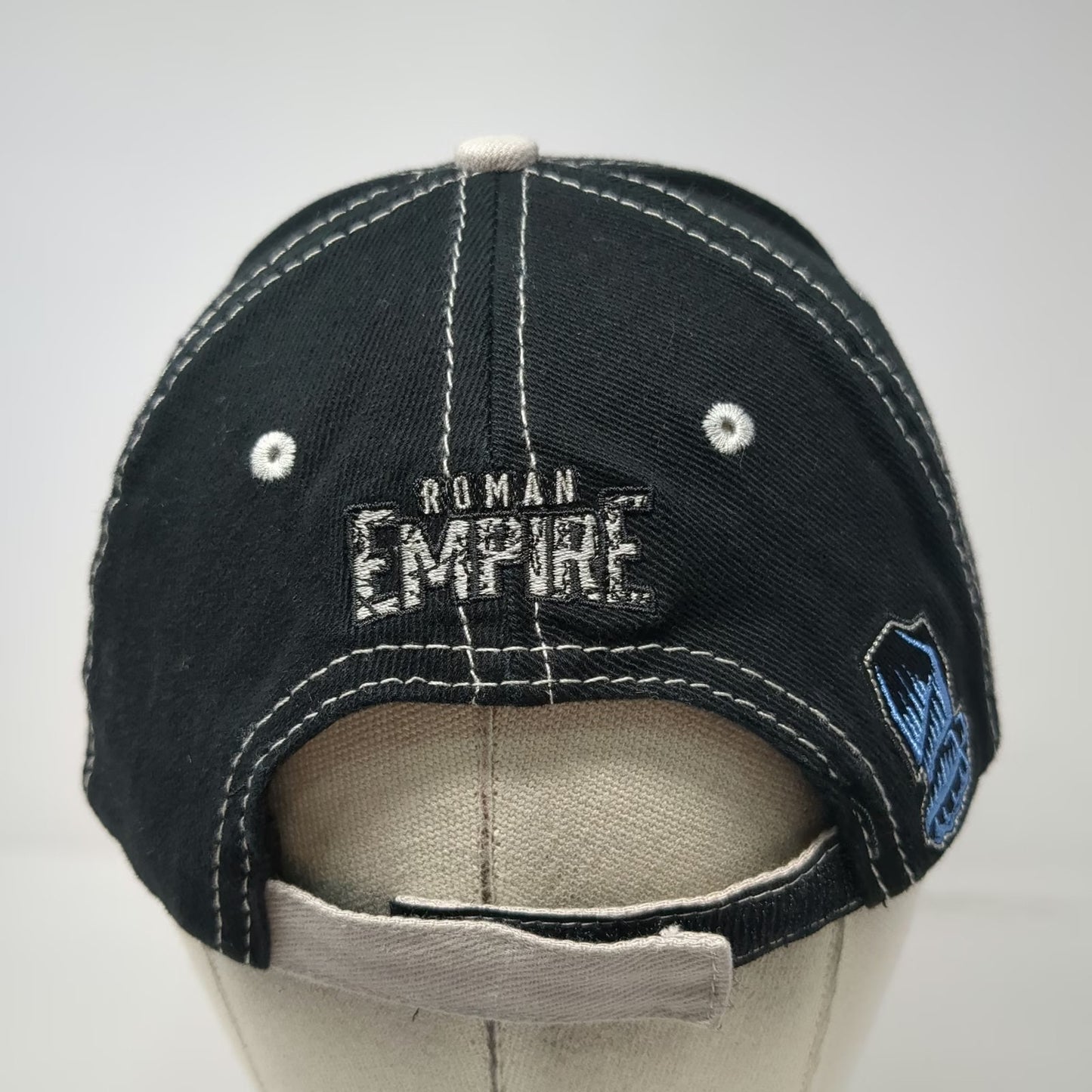 WWE Authentic Roman Reigns Roman Empire Black Baseball Cap One Size Hat Shield