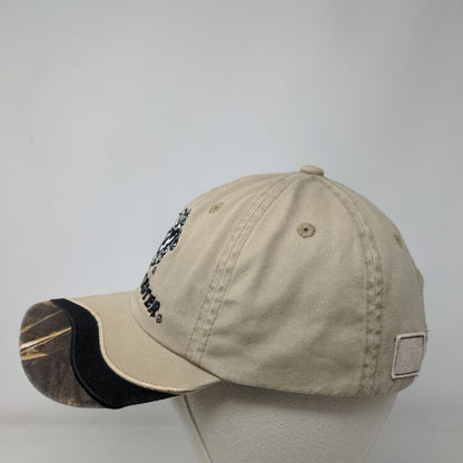 Winchester Slideback Hat Tan OSFM Camouflage Adjustable Embroidered Signatures