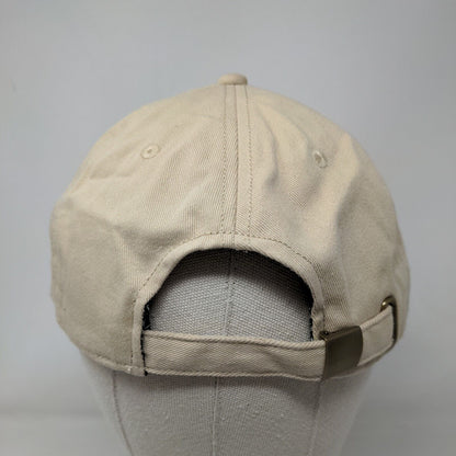 Hatiis Slideback Hat Tan Large Adjustable Paisley Lining 6 Panel Blank