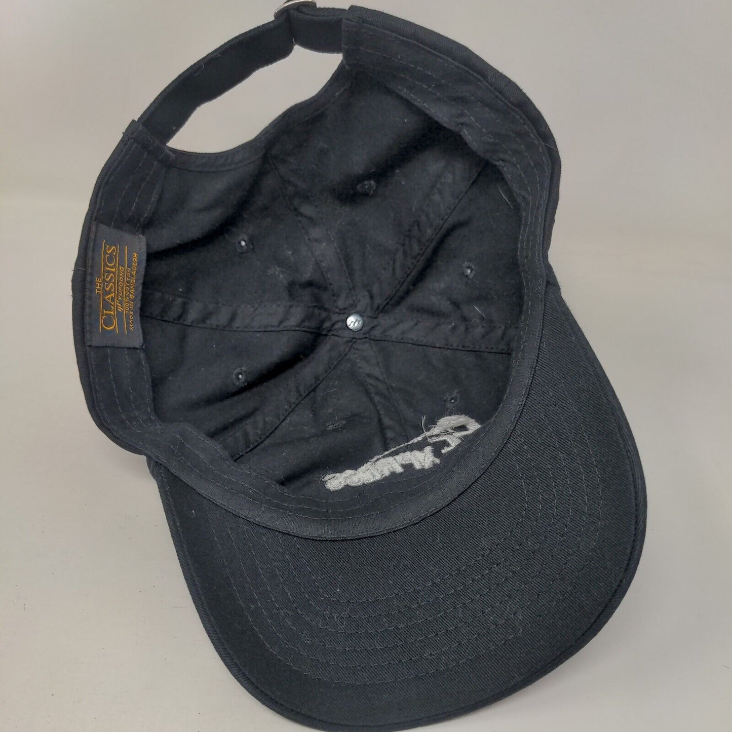 Exxact Express Slideback Hat Black One Size Solid The Classics Yupoong