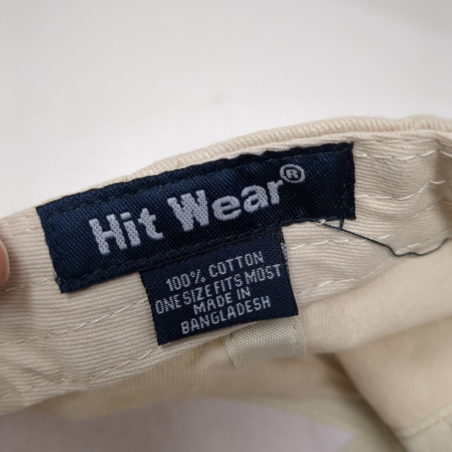 R|W Investment Management Strapback Hat Tan OS Adjustable Embroidered Hit Wear
