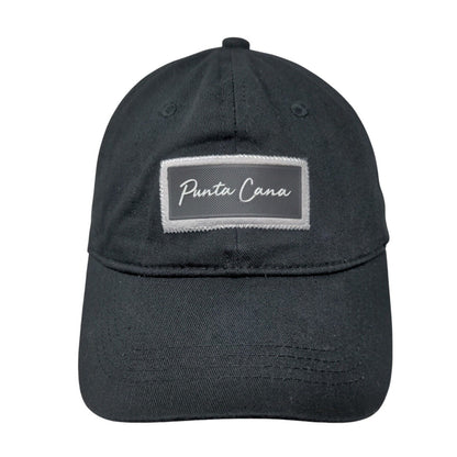 Punta Cana Patch Slideback Hat Black One Size Embroidered Robin Ruth