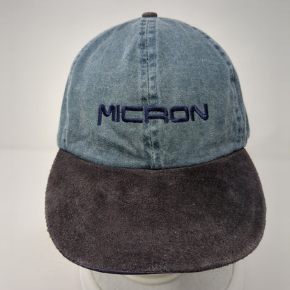 Micron Bedo Dram Slideback Hat Blue One Size Adjustable Embroidered Fahrenheit