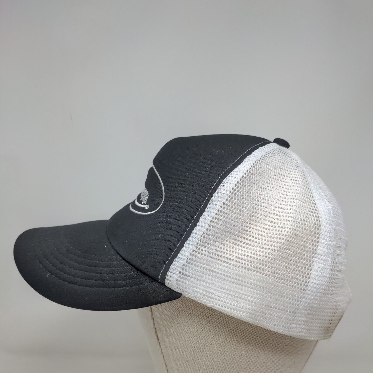 Delta Gamma Snapback Mesh Back Trucker Hat OSFA Black Colorblock