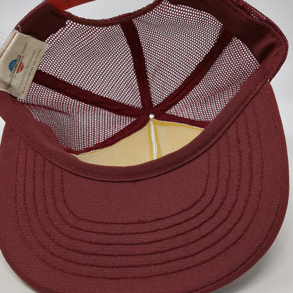 Champion Trucker Hat Red White One Size Mesh Back Foam Front Heineken Beer Logo