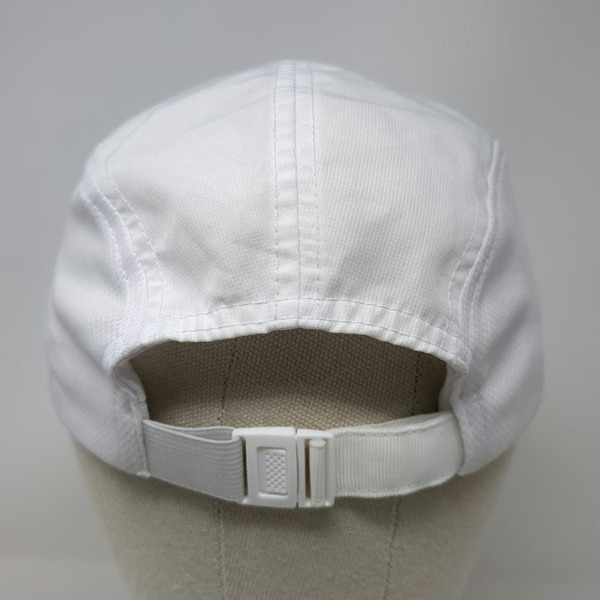 Boco Gear 5 Panel White Blue One Size Ironman 70.3 Coeur d'Alene Finisher Hat